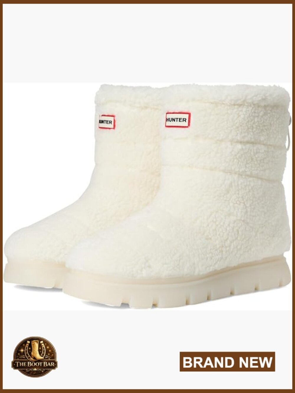 Women's Faux Fur Lined Waterproof Pull-On Rain Booties - Mid-Calf Calf High